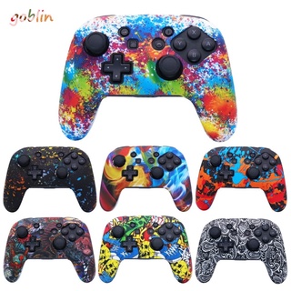 goblin For Switch Controller Silicone Cover Skin Protective For Switch Pro Joystick Gamepad Accessories goblin