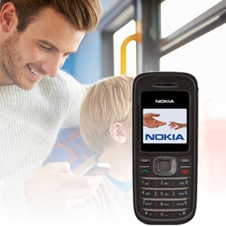 Desbloqueado Nokia 1208 teléfono móvil de un solo núcleo Nokia 1208 estándar real 4Mb (4)