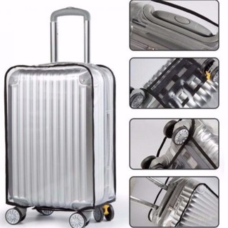Ytmh-Funda protectora de equipaje de PVC transparente para maleta de PVC (3)
