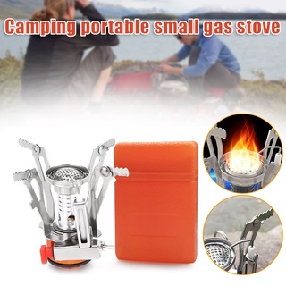 Portable Camp Stove Compact Wind Resistant Camping Stove for Backpacking Hiking Camping Tailgating Ultralight Outdoor