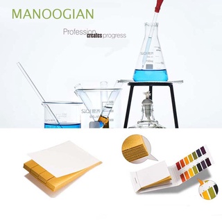 MANOOGIAN 1-14Fashion PH TEST Range Paper Acid COMPLETE AH Acidic 1-14 SCALE Test/Multicolor