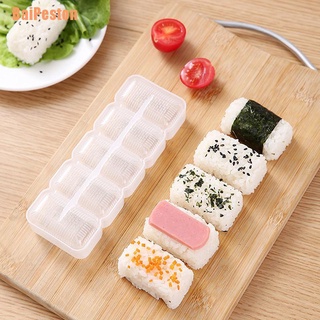 Baipeston (~) 5 unids/set Sushi Nigiri Maker moldes de bolas de arroz antiadherente prensa DIY Bento herramienta