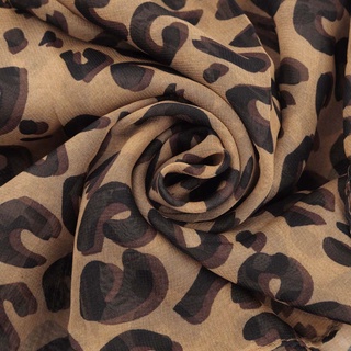 bufanda suave con estampado de leopardo/todo estilo combina con todo (9)
