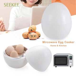 seekee vajilla utensilios de huevo microondas huevo vaporizador huevo horno microondas herramientas de cocina multifunción creatividad horno de microondas