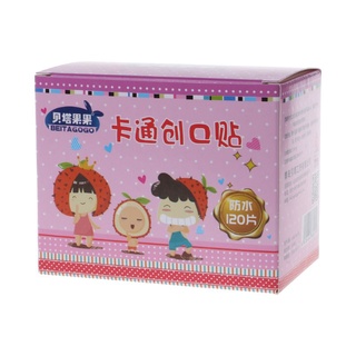 AA 1 Box Cartoon Bandage Waterproof Wound Adhesive Bandages Cute Dustproof Breathable First Aid Medical Treatment For Children Kids