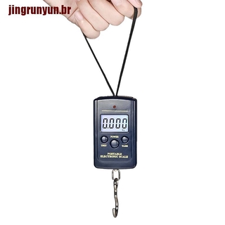 [Jingrunyun] 40kg/10g/Gancho De Peso Digital Lcd Para equipaje