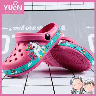 [Yuen]Zapatos para niños sandalias de los niños Crocs zapatillas niñas el niño Unisex zapatos sandalia de playa