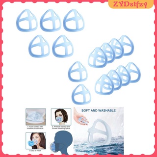 5/10x3d máscara facial soporte proteger lápiz labial soporte interior soporte de seguridad respiratoria