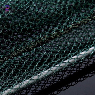 Portátil de aleación de aluminio triángulo plegable redes de pesca con mosca pesca de mano (3)