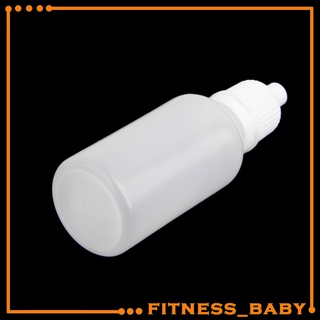 DROPS [alta Calidad] 10 botellas de plástico vacías recargables de plástico exprimible botellas de gotero contenedor gotas de ojos herramientas líquidas de laboratorio - capacidad