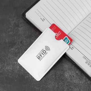 MANU 10Pcs Shield ID Bank Card Case Prevenir El Escaneo Titular De La Tarjeta Protector De Bloqueo Rfid De Aluminio Inteligente Anti Robo Cartera (4)