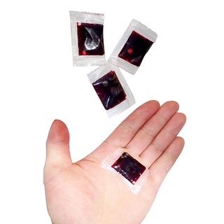te 3ml cápsula de sangre falsa aterradora poratable comida para colorear mini falso maquillaje de sangre truco juguete (7)