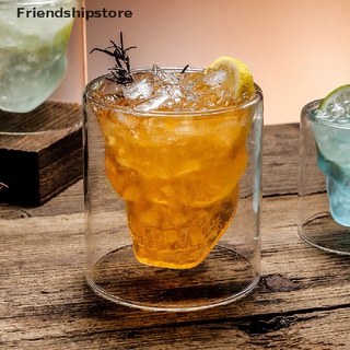 [friendshipstore] copa de cristal de cabeza de calavera transparente para cerveza steins halloween gift co (1)