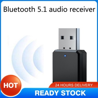 KN318 Bluetooth 5.1 Receptor De Audio De Doble Salida AUX USB Estéreo Coche Manos Libres Llamada hometoy