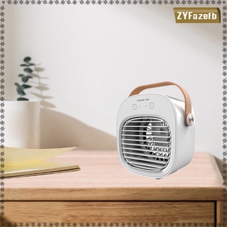 personal portátil aire acondicionado mini ventilador silencioso enfriador de aire alimentado por usb escritorio