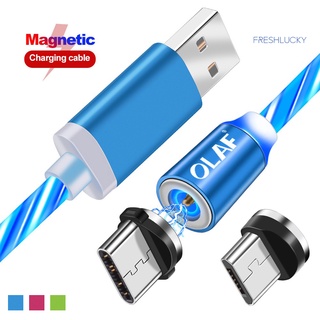 Freshlu OLAF - indicador LED magnético portátil, Micro USB tipo c, Cable de carga