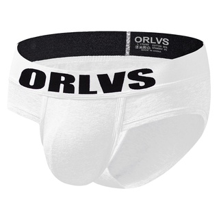 ORLVS Suave Algodón Sexy Hombre Ropa Interior Calzoncillos De Moda Hombres Gay OR127