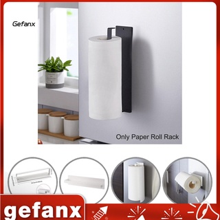 Ge Anti-deform Towel Storage Rack Good Bearing Capacity Toilet Paper Holder Magnetic Adsorption for Home