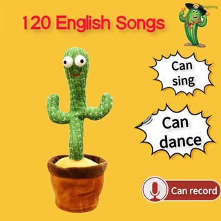 120 canciones Inggeris Tiktok Dancing Cactus juguete de fantasía juguetes bailando Cactus bailando Cactus para instalar Cactus juguetes bailando Cactus bailando Cactus