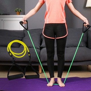 managah Home Gym Workout Yoga Training Exercise Elastic Resistance Band Tube