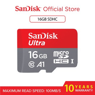 Tarjeta de memoria Micro SD 100% SanDisk Ultra A1 clase 10 - 16GB/32GB/64GB/128GB (máx. R: 120MB/s NO SD ADPATER)