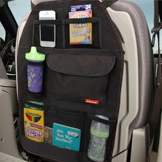 Omg-conveniente asiento de coche organizador trasero Multi-bolsillo bolsa de almacenamiento caja caso