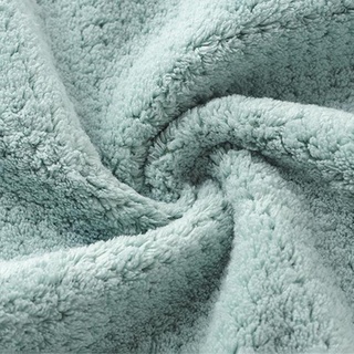 0913d 1 pieza de toallas de lana de coral para colgar toallas de cocina, sin pelusas, paño absorbente