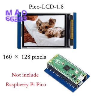 waveshare pantalla lcd de 1.8 pulgadas ule 65k pantalla lcd a color 160x128 píxeles para raspberry pi pico