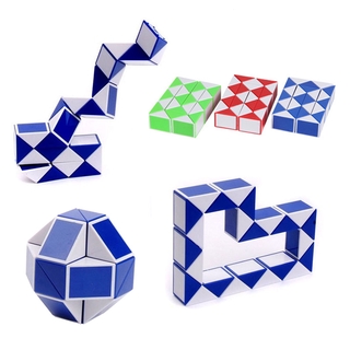 Niños inteligencia educativa magia serpiente regla Rubik Rubic cubo rompecabezas juguetes (1)