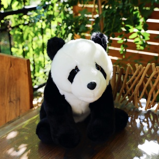 Lindo panda de peluche de juguete simulación panda muñeca almohada para dormir muñeca pequeña muñeca regalo
