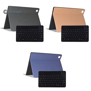 Funda para Tablet+teclado inalámbrico para Teclast M40 P20HD P20 pulgadas Tablet Case Anti-Drop Case Tablet Stand (oro)