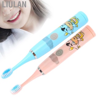 liulan cepillos de dientes eléctricos para niños cepillo de dientes de limpieza inofensivo de una llave de inicio para el cuidado oral (7)