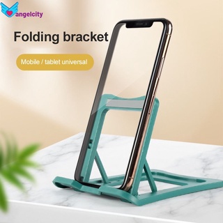 angelcity foldable phone stand holder ABS iPad Holder Bracket Dock for desk 4-level height adjustable angelcity