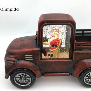 Venta de 2 colores vehículo muñeca LED alta simulación Santa Diecasts vehículo juguete Adorable para navidad (8)