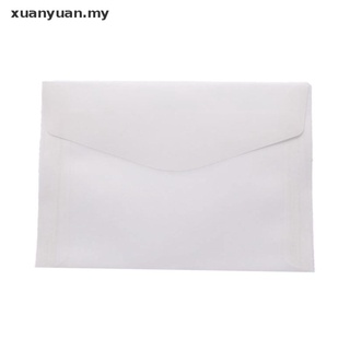 Xuan 10 unids/lote sobres de papel semitransparente para almacenamiento de tarjetas postales DIY. (3)