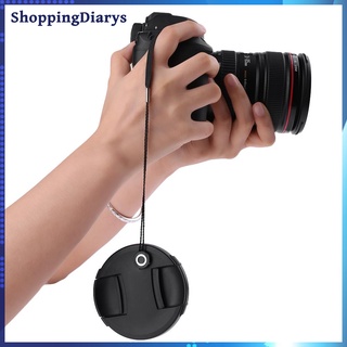 (shoppingDiarys) 5pcs DSLR cámara Anti-pérdida de la lente cubierta tapa guardián titular cuerdas cordones correas accesorios de cámara