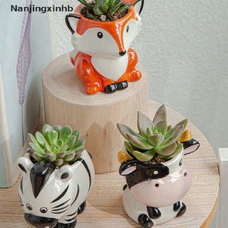 [nanjingxinhb] macetas de cerámica en forma de animal creativo maceta suculenta maceta [caliente]