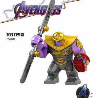 GD220 Figuras vengadores Thanos con yema De energía roja Infinito De Infinito pistola Lego Marvel bloques De construcción juguetes compatibles