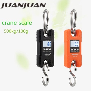 #ASP 500KG/100g Crane Scale Weight Heavy Duty Portable Digital Hanging Hook Scales