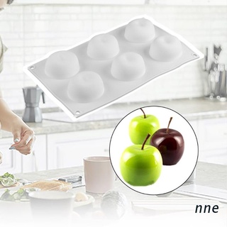 nne. 6 Cavity Fruit Shape Cake Baking Molds Non-stick Silicone Chocolate Candy Baking (1)