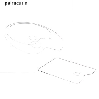 [Pairucutin] 1 pza paleta de pintura acrílica transparente para mezclar acuarela paleta de pigmentos.
