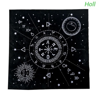 Holl 1 pza mantel De 49x49cm Tarot constelaciones/constelaciones/Sun Moon/ Pentagrama/Tarot (1)