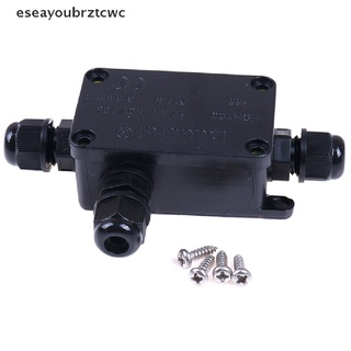 Eseayoubrztcwc 3Way IP66 outdoor waterproof cable connector junction box with terminal 450v CO