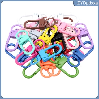 30x Lobster Clasps Swivel for DIY Jewelry Making Keychain Bags Accessories