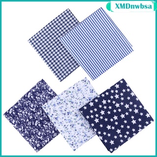 5pcs diy patrón mixto tela de algodón costura acolchado manualidades patchwork (3)