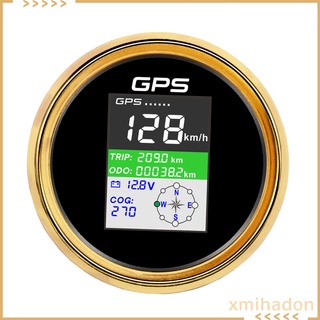 85 Mm GPS Velocímetro Medidor LCD Pantalla Plg3-BS-Para Barco Coche Motocicleta