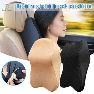 Ultra Comfortable Neck Pillow Car Accessory Memory Foam Neck Protection Cover Mesh Fabric Breathable (1)