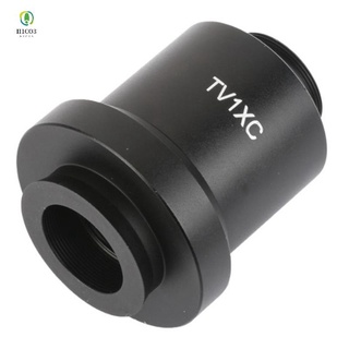 1x c-mount trinocular microscopio cámara adaptador de 34 mm microscopio