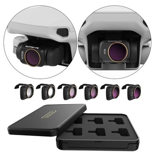 filtro de lente mcuv cpl nd protector para mavic mini/mini 2 drone cámara cardán