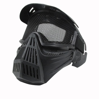 Jako - máscara de cara CS field 1 pieza de protección completa juego ajustable deportes Paintball jakoa888 (7)